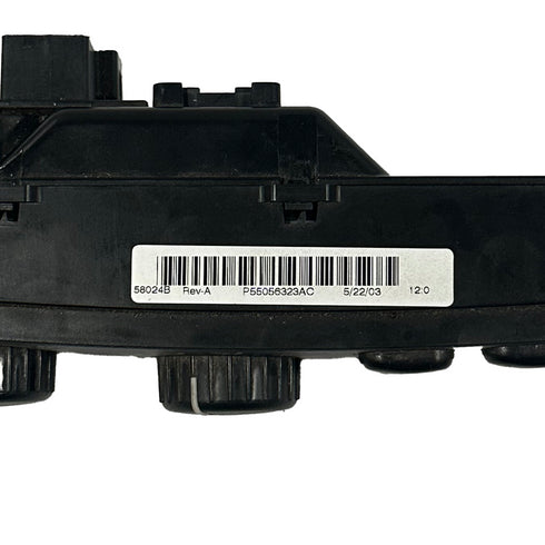 2002-2005 Dodge Ram AC Heat Temp Dual Climate Control Unit P55056323AC