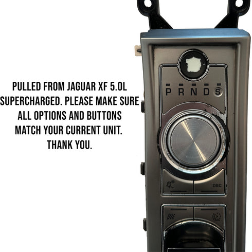 2010 2011 Jaguar XF 5.0L Transmission Shifter Gear Shift Selector 9X23-7E453