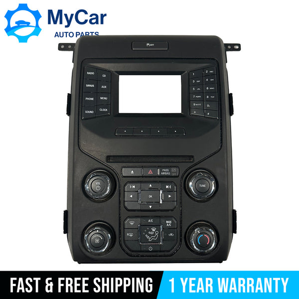 2013 2014 FORD F150 BEZEL RADIO TRIM SURROUND CLIMATE SWITCH DL3T-18A802-BD3JA6