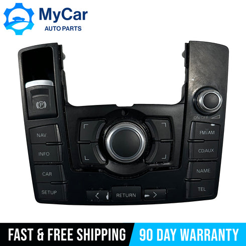 2007-10 Audi A6 S6 MMI Center Interface Console Control Switch Panel 4F1919611N