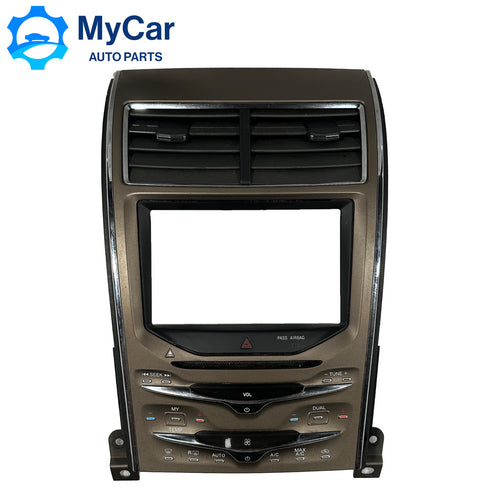 2011-2015 Lincoln MKX Radio Temperature AC Climate Control Panel Bezel OEM