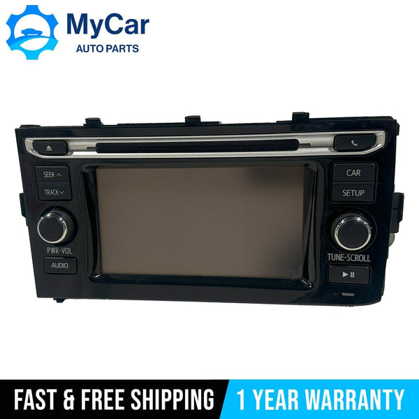 OEM 2015-2017 TOYOTA PRIUS C TOUCH SCREEN AM FM RADIO RECEIVER 86140-52330