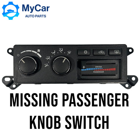 2008-2009 Dodge Ram 1500 2500 3500 Climate Temp HVAC Control Heater DUAL ZONE