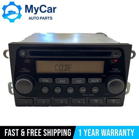 TESTED!! OEM 2003-2006 HONDA CRV ELEMENT RADIO AM FM CD STEREO 39101-SCV-A010-M1