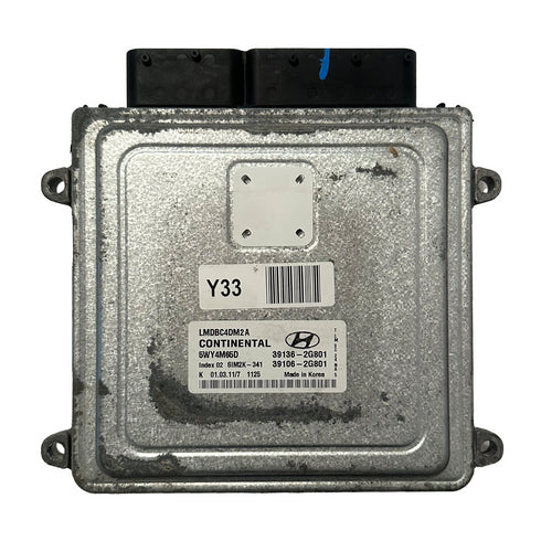 2010-2013 Hyundai Tuscon ECM ECU Engine Computer Control Module Unit 39136-2G801