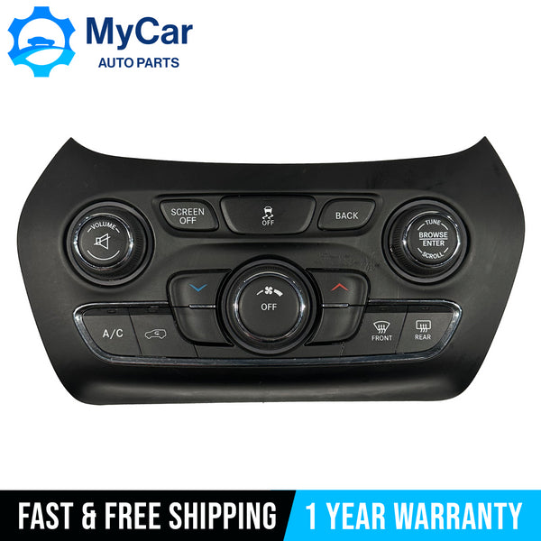 2014-2018 Jeep Cherokee AC Heater Center Stack Control OEM Mopar 68293521AA