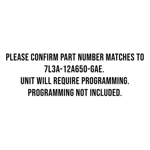 2007-08 FORD F-150 5.4L ECU ECM PCM ENGINE CONTROL UNIT COMPUTER 7L3A-12A650-GAE