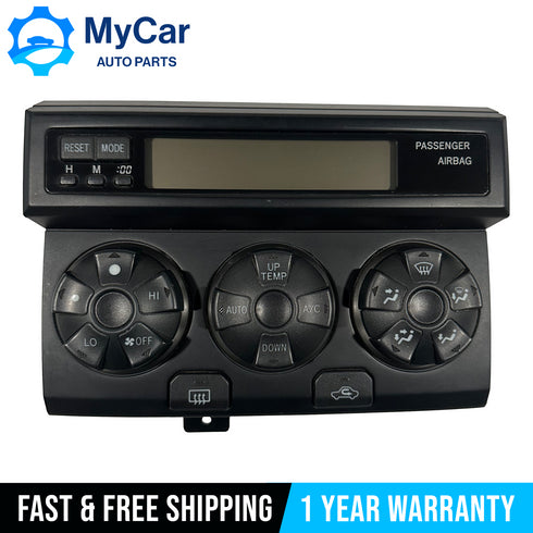 OEM 2003 - 2009 Toyota 4Runner Heater A/C AC Climate Temperature Control Panel