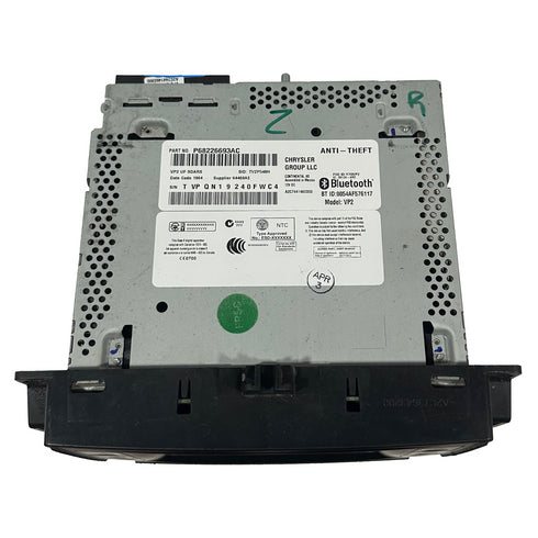 OEM 2015 2016 Chrysler 200 Touch Screen Bluetooth Media Radio VP2 P68226693AC