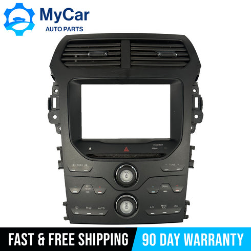 2011-15 Ford Explorer Climate Radio Control Panel Bezel Dash BB5T-18A802-BH