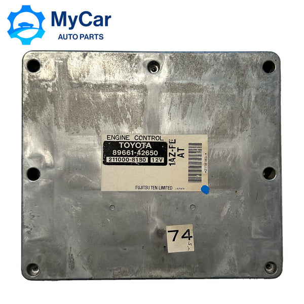2001-2003 Toyota RAV4 1AZ-FE 2.0L AT Engine Computer ECU ECM 89661-42650 OEM
