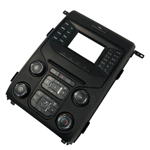 2013 2014 FORD F150 BEZEL RADIO TRIM SURROUND CLIMATE SWITCH DL3T-18A802-BD3JA6