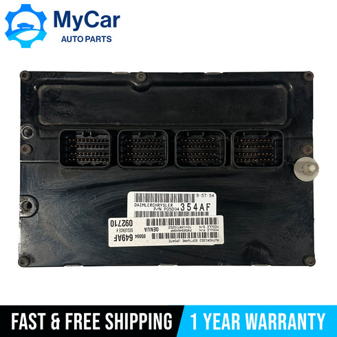 2007 Jeep Commander 4.7L ECM PCM Engine Control Module 05094354AF