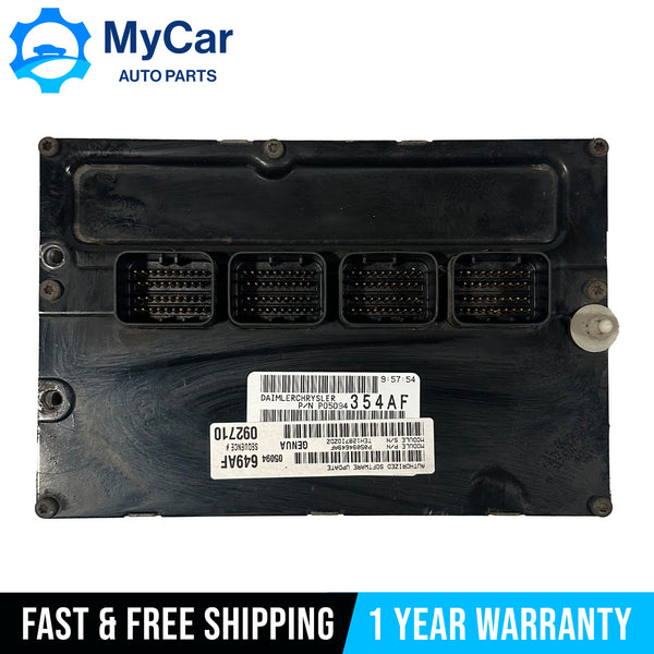 2007 Jeep Commander 4.7L ECM PCM Engine Control Module 05094354AF