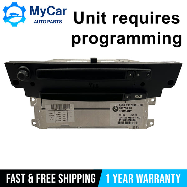 BMW E60 E61 E63 545I 530I NAVIGATION RADIO DVD CCC OEM 2004-2007 6987690