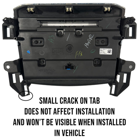 2013 - 2016 Lincoln MKS OEM Radio Dual Climate Control Panel DA5T-18A802-AJ