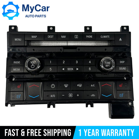 2010-2013 Ford Taurus Radio Climate AC Heater Control Panel OEM BG1T-18A802-BC