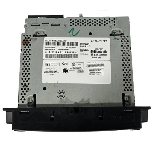 OEM 2015 2016 Chrysler 200 Touch Screen Bluetooth Media Radio VP2 P68226693AD