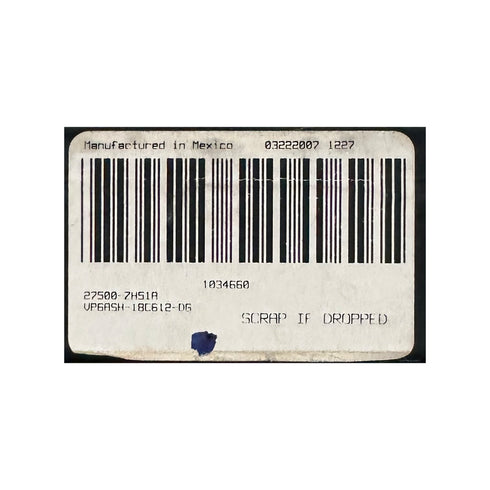 2007 2008 Nissan Titan Digital Heater AC Temp Climate Control 27500-ZH40A