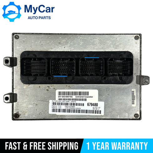 2012 Jeep Liberty 3.7L A/T ECU ECM PCM Engine Control Module OEM 68103708AD