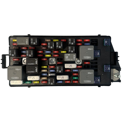 OEM REAR FUSE BOX UNDER SEAT 2008-2011 BUICK LUCERNE CADILLAC DTS 13697145