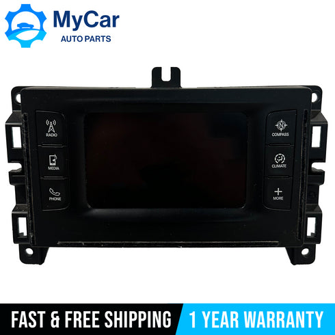 2013-15 Jeep Cherokee OEM VP2 Touch Screen MultiMedia Bluetooth XM Radio