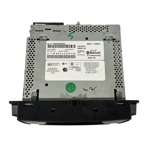 OEM 2015 2016 Chrysler 200 Touch Screen Bluetooth Media Radio VP2 68226693AC