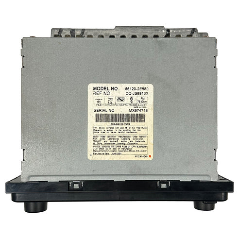 2001-03 TOYOTA HIGHLANDER CELICA AM FM CD RADIO CASSETTE PLAYER 86120-2B680 OEM