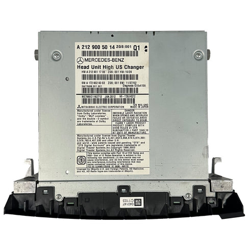 10-13 Mercedes W212 E350 CD Player Radio Receiver Navigation GPS Controls OEM