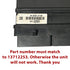 OEM 2008 - 2011 BUICK LUCERNE CADILLAC DTS REAR FUSE BOX UNDER SEAT 13712253