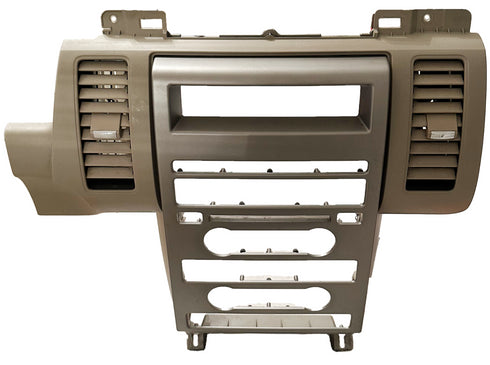2009 - 2012 Ford Flex Dash Trim Vents Radio A/C Climate Control Bezel Tan OEM