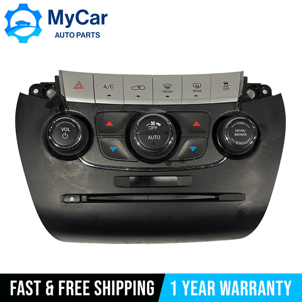 2011-2017 DODGE JOURNEY RADIO DASH AC HEAT TEMPERATURE CONTROL 1RK591X9AD