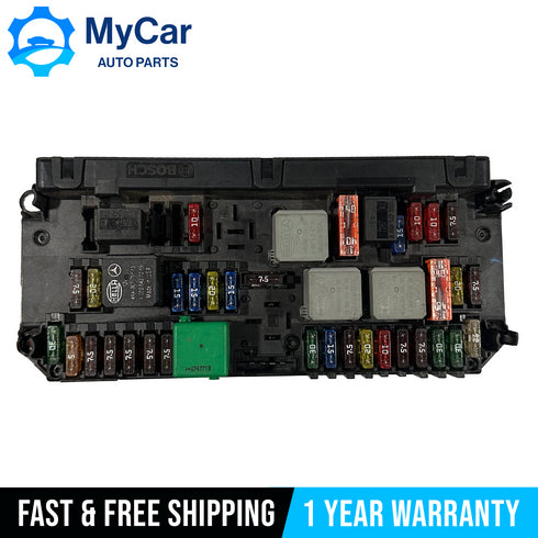 2008 MERCEDES W204 C CLASS FRONT ENGINE SAM FUSE BOX RELAY MODULE A2045456301