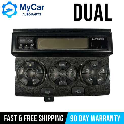 2003-2005 Toyota 4Runner Heater A/C Climate Temperature Control Limited Dual