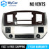 06-08 Dodge Ram 1500 2500 center dash bezel radio heater surround AIR VENTS OEM