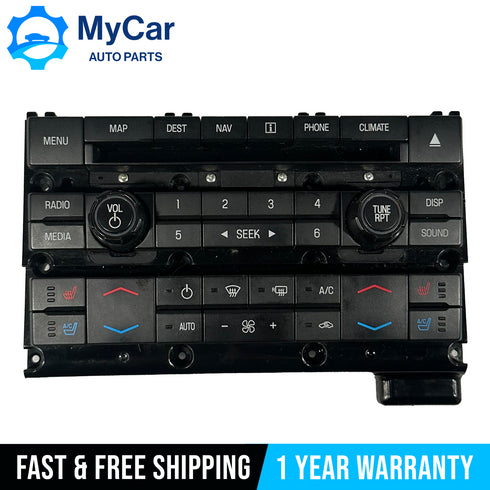 2009-14 Ford F-150 Heater Temp Climate Control Radio CD Control OEM