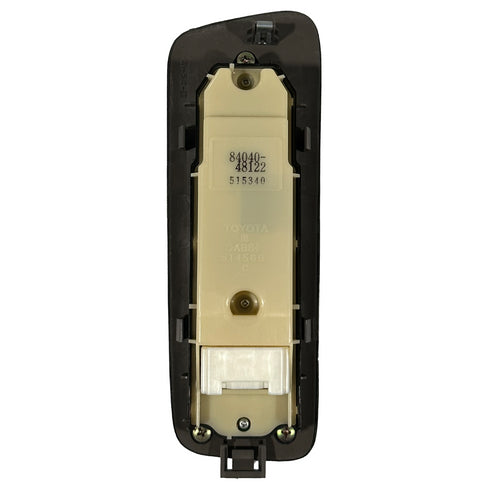 2003-2007 Toyota Highlander Master Power Window Control Switch WOODGRAIN OEM