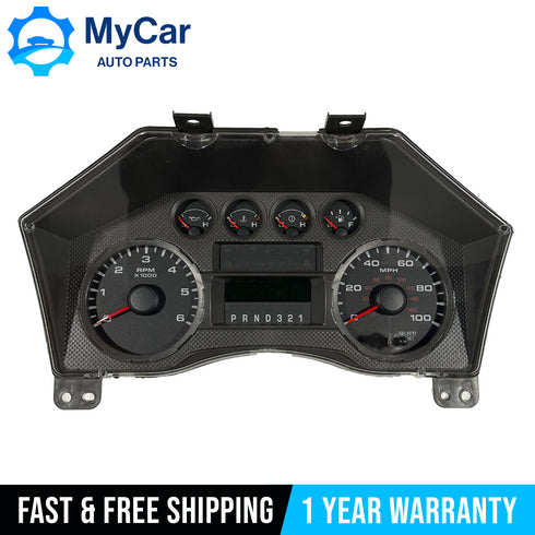 2009 Ford F250 F350 SD MPH GAS AT Speedometer Cluster OEM 9C3T-10849-BEE