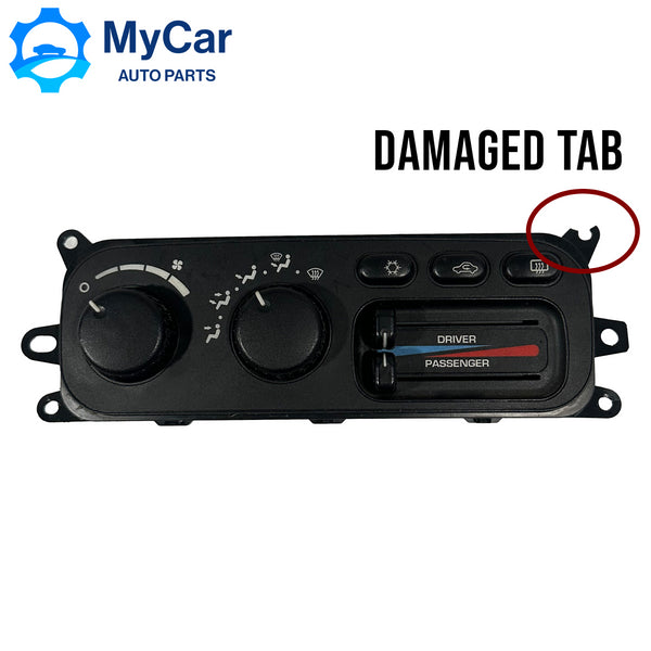 2002-2005 Dodge Ram AC Heat Temp Dual Climate Control Unit P55056323AC