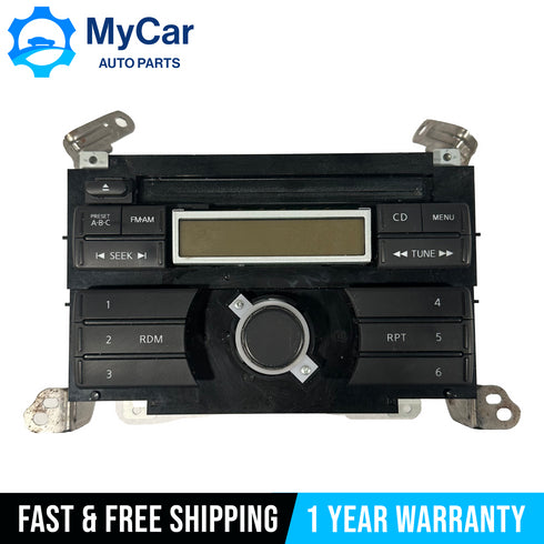2009-12 Nissan Xterra AM FM Radio Receiver Single Disc CD MP3 Player 281859CH0A