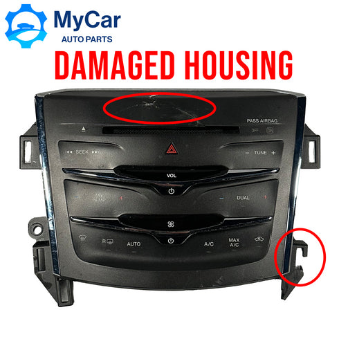 2013-2016 Lincoln MKS OEM Radio Dual Climate Control Panel DA5T-18A802-AP