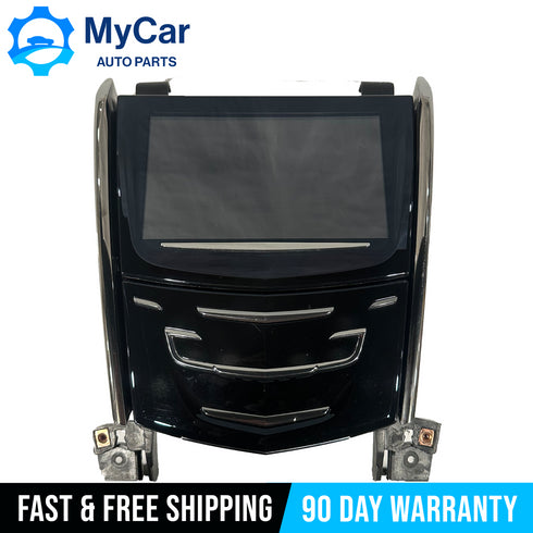 2013-16 Cadillac ATS XTS CTS Cue GPS Radio Touch Screen Face Panel GM 84402534