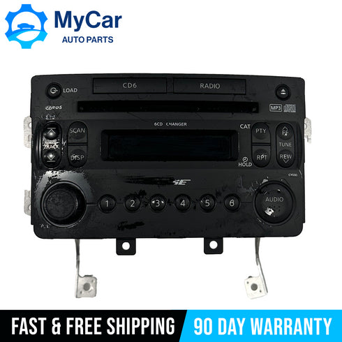 2007-09 350z Electronic Audio Radio Stereo Receiver Head Unit CD Disc Player