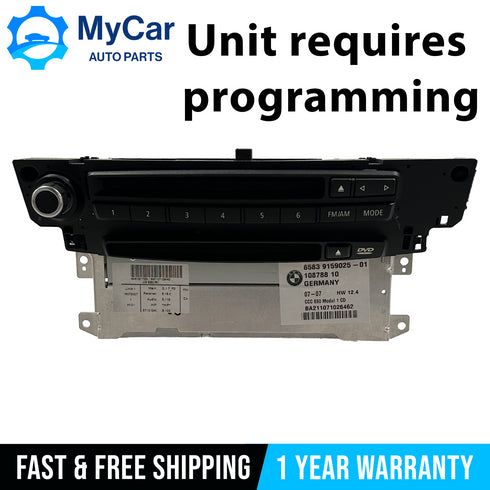07-10 BMW E64 E63 E60 5 6 SERIES OEM CCC DVD Radio Navigation CD Player 9159025