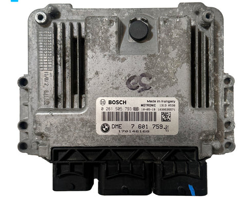 2009-2010 Mini Cooper S Clubman 1.6L ECU ECM Engine Control Module DME 7 601 759