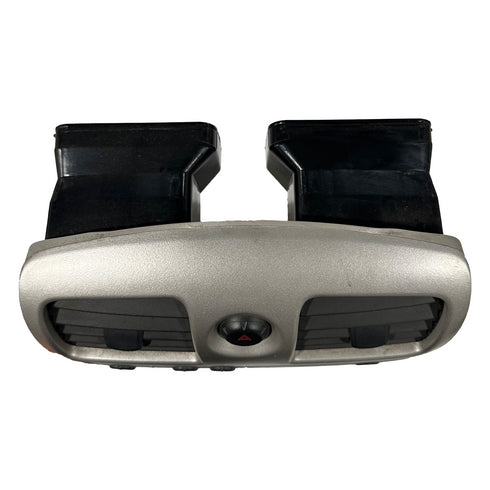 2004-2012 CHEVY COLORADO GMC CANYON CENTER DASH RADIO VENT BEZEL SILVER