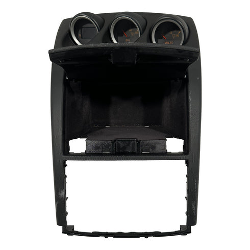 2006-2008 Nissan 350z Center Radio Bezel Storage Gauges Oil Volts Genuine OEM