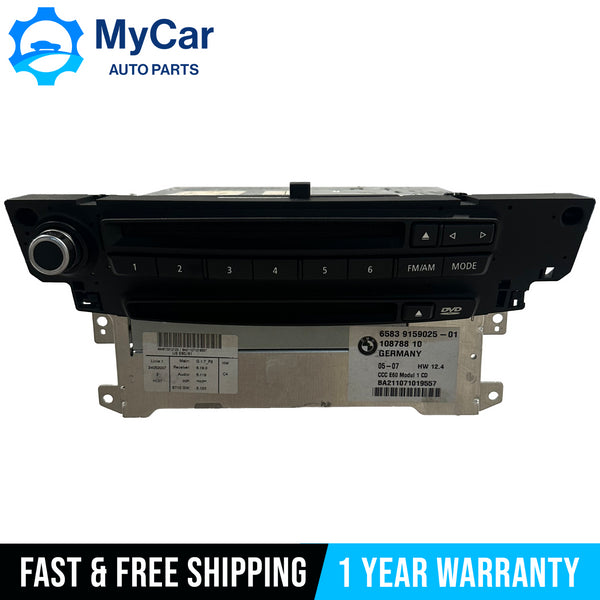 07-10 BMW E64 E63 E60 5 6 SERIES OEM CCC DVD Radio Navigation CD Player 9159025