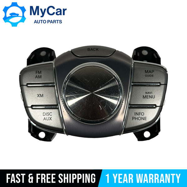 2009-14 Hyundai Genesis Sedan Audio Navigation Radio Controller Knob Switch OEM
