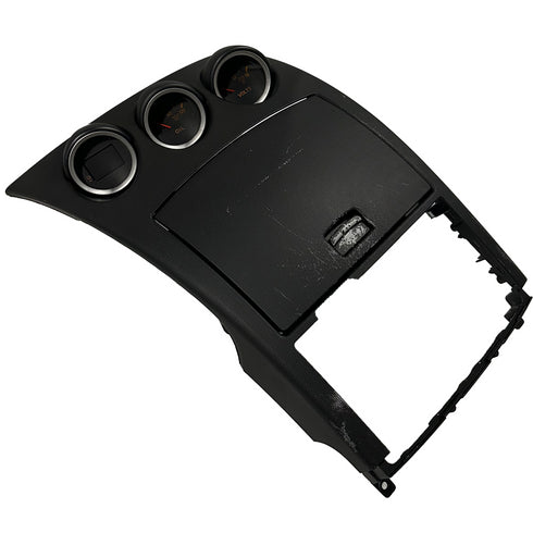 2006-2008 Nissan 350z Center Radio Bezel Storage Gauges Oil Volts Genuine OEM